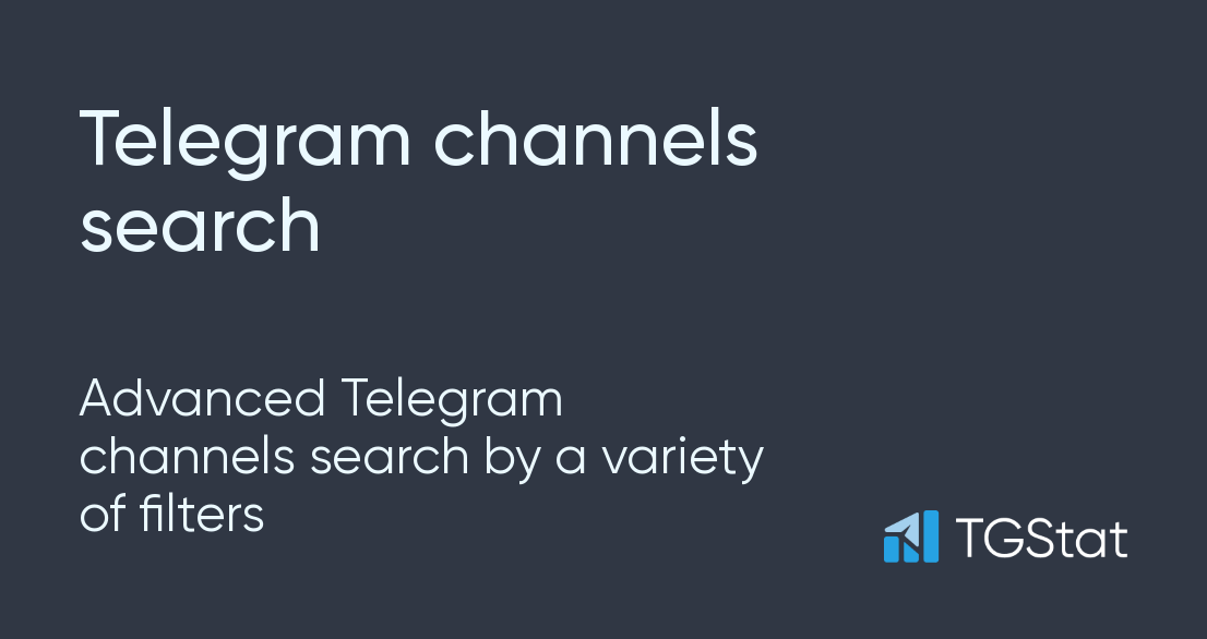 Telegram channels search / Ukraine — TGStat